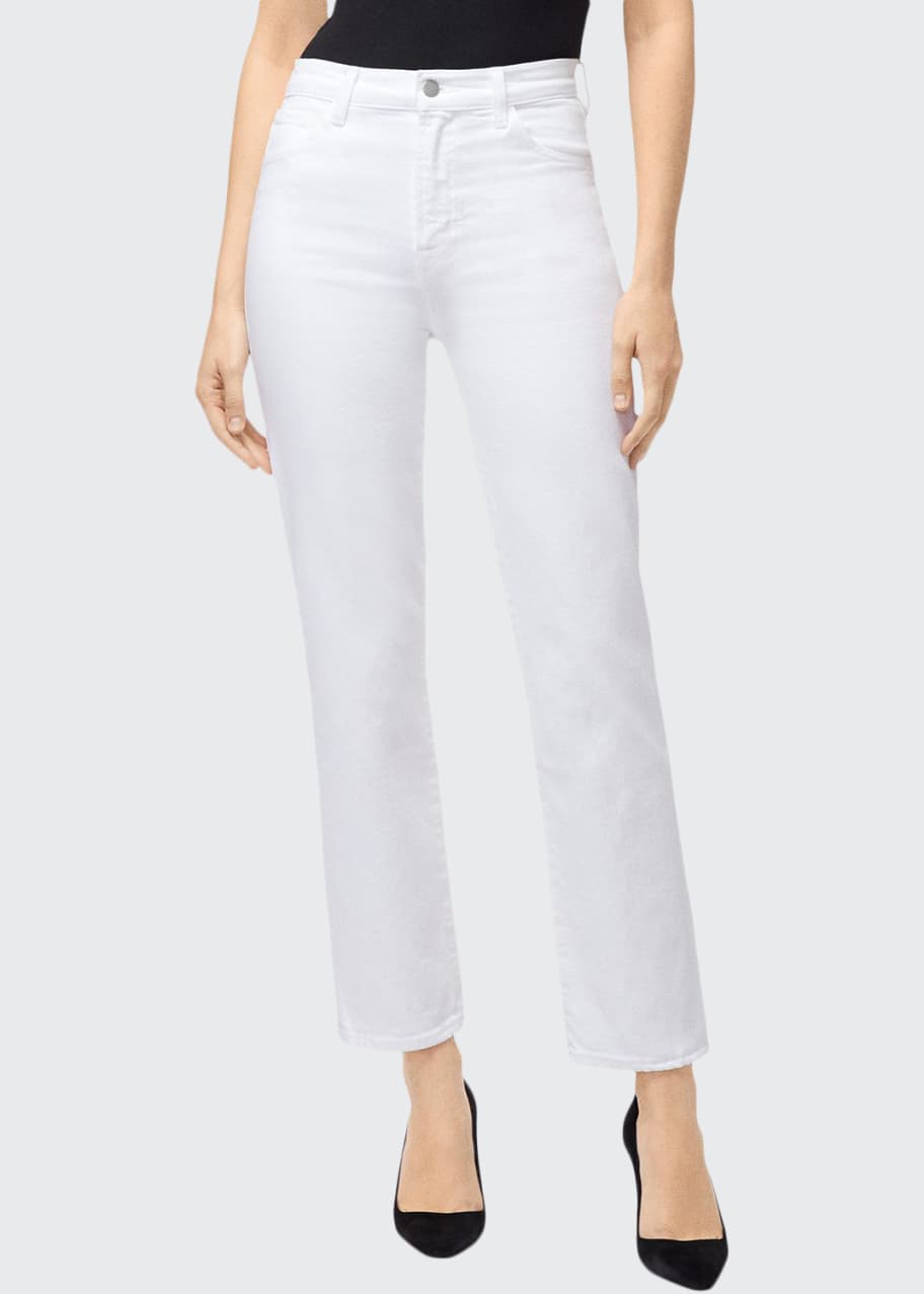 Image 1 of 1: Jules High-Rise Straight-Leg Jeans