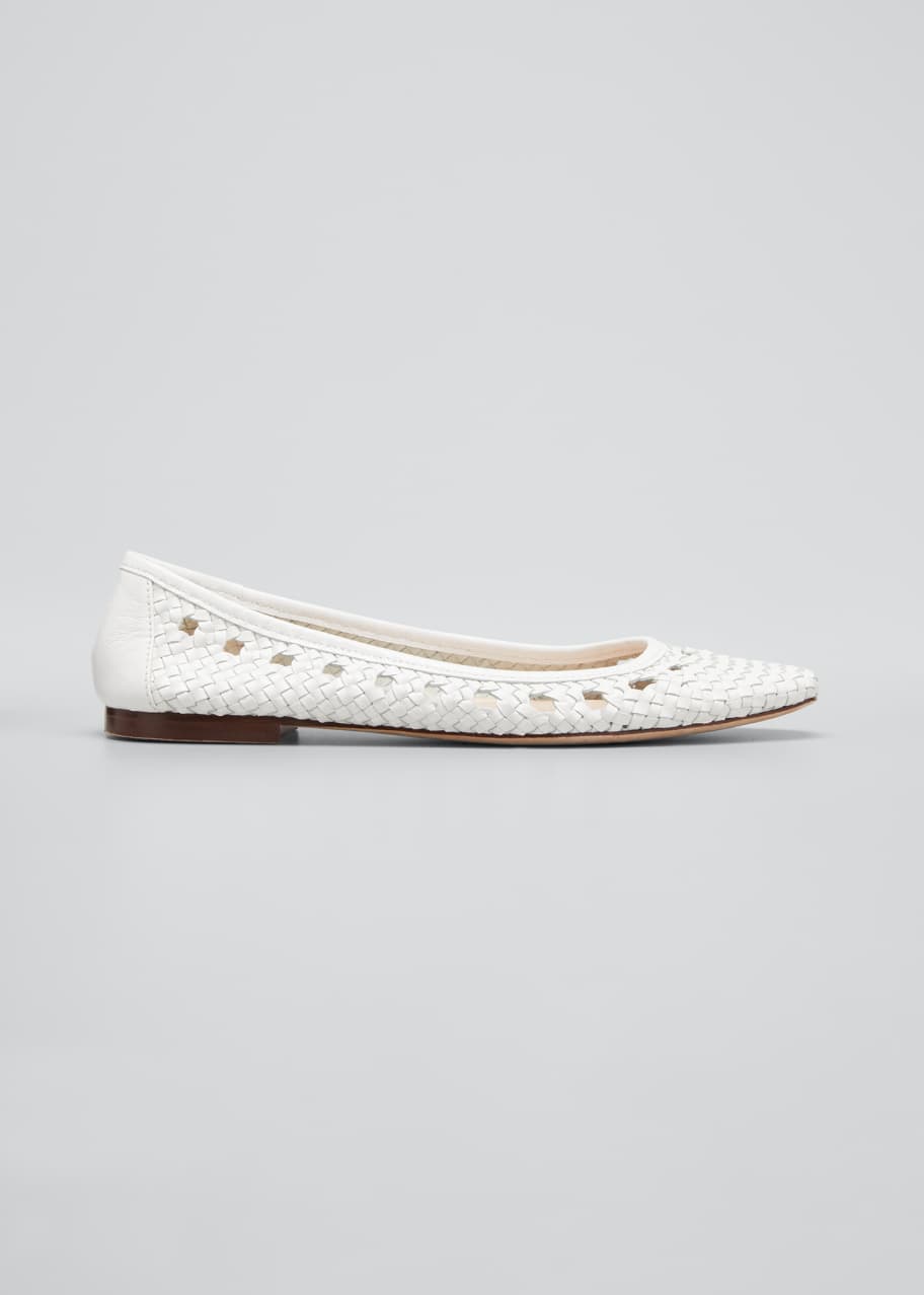 Image 1 of 1: Maura Woven Ballet Flats