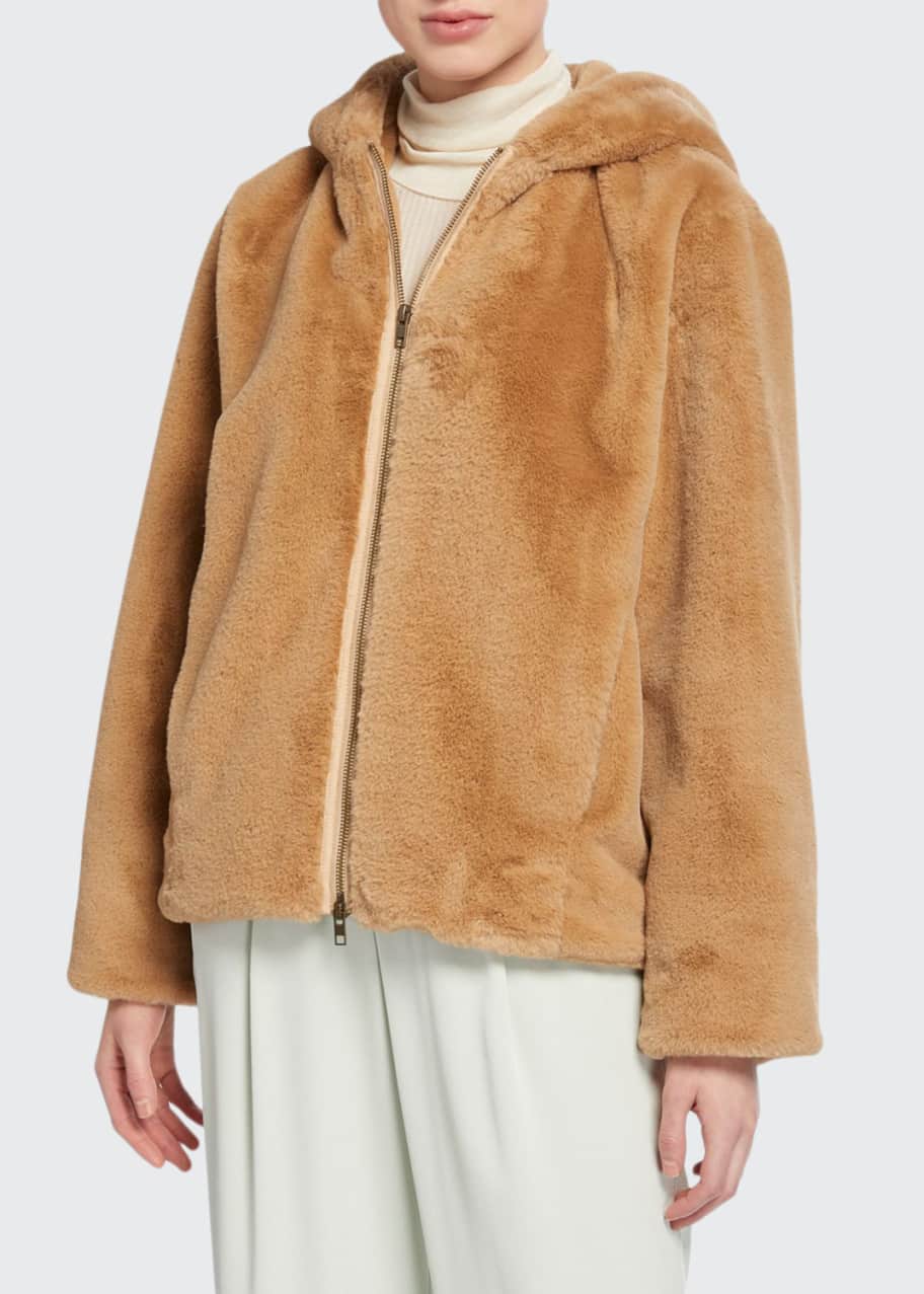Vince plush hoodie clearance