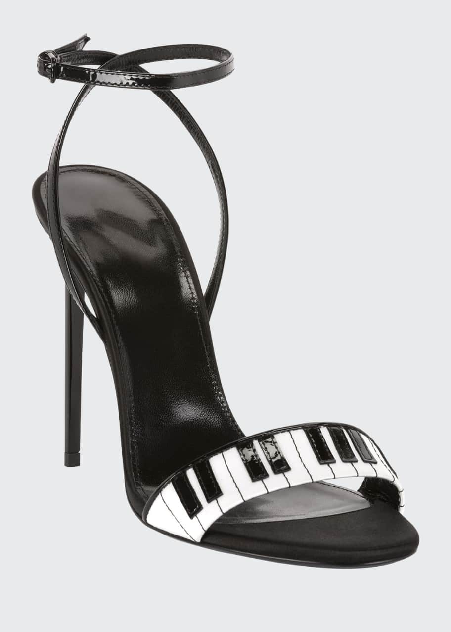 Saint laurent piano heels clearance