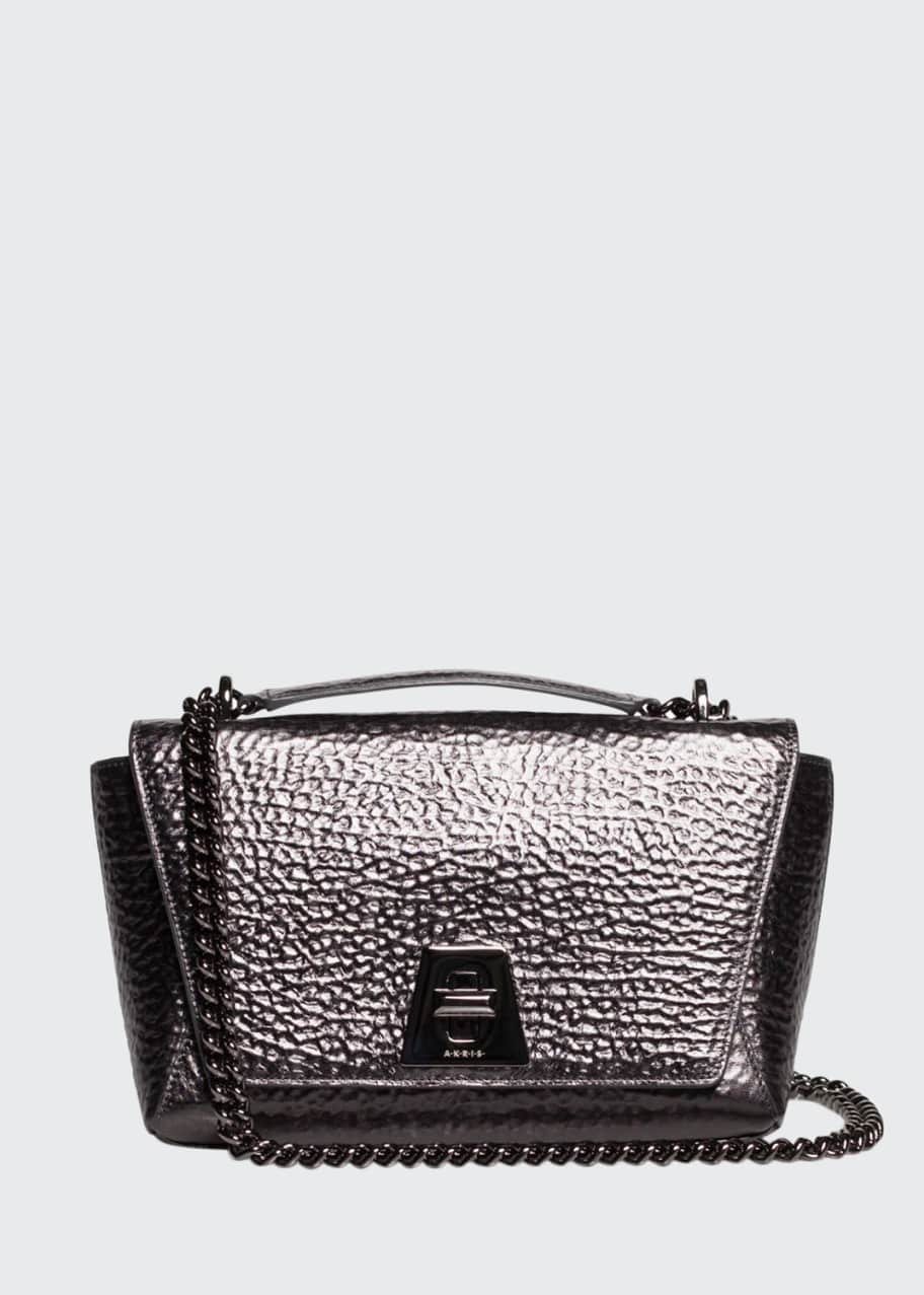 Akris Anouk Small Day Leather Crossbody Bag - Bergdorf Goodman