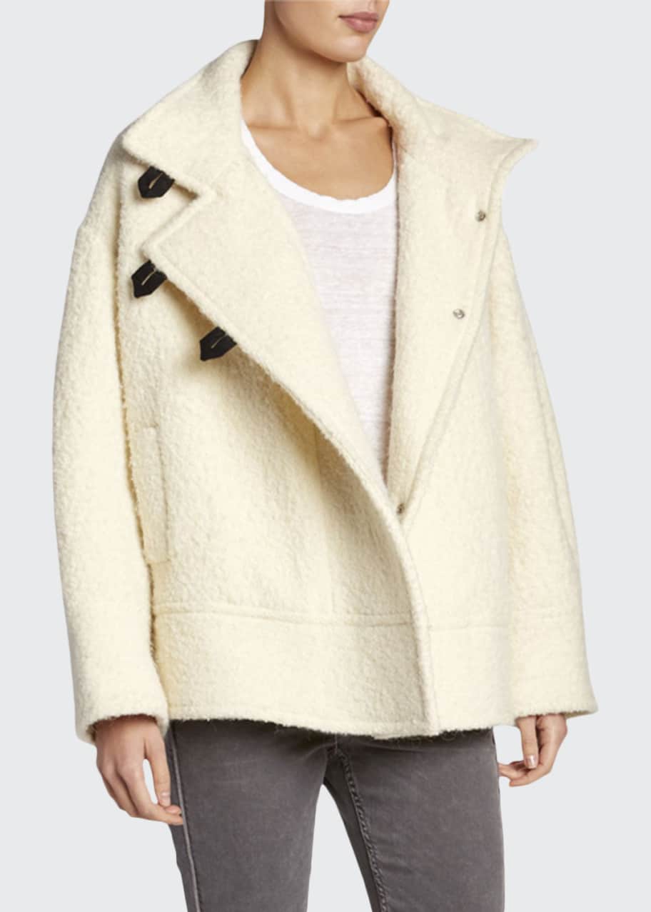 Isabel marant fagan coat shop