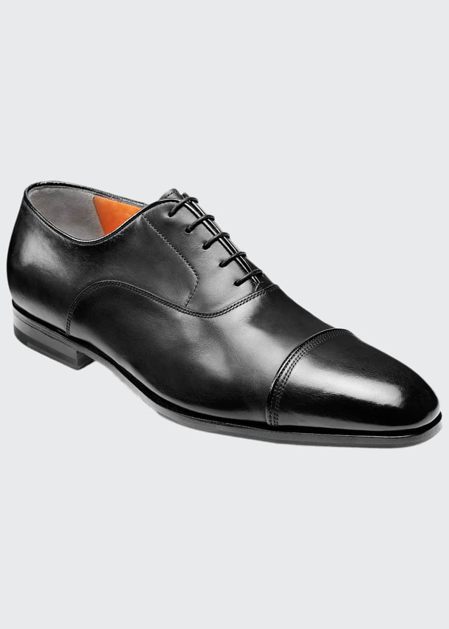 Image 1 of 1: Men's Iafet Levante Leather Oxford Shoes