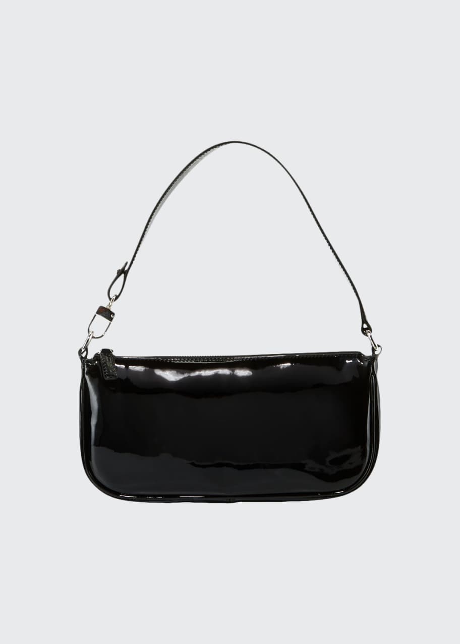 BY FAR Rachel Small Patent Shoulder Bag - Bergdorf Goodman