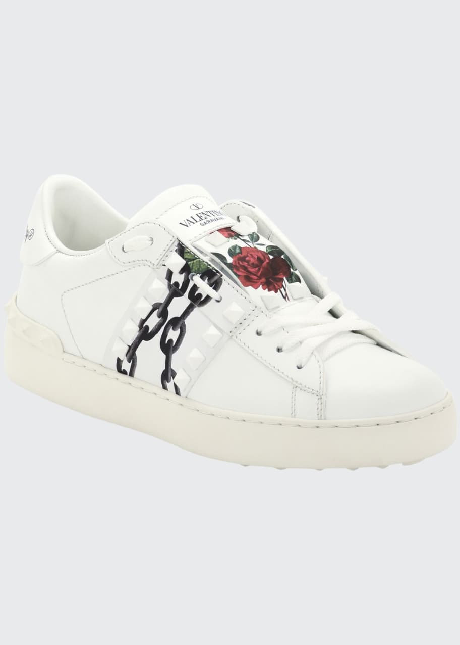 Valentino sneakers rose cheap