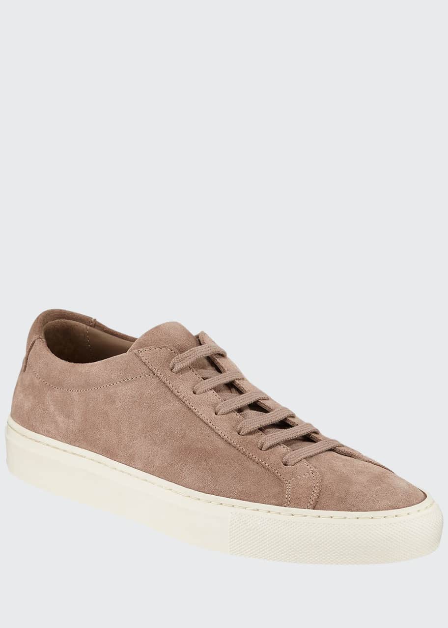 Image 1 of 1: Achilles Suede Low-Top Sneakers