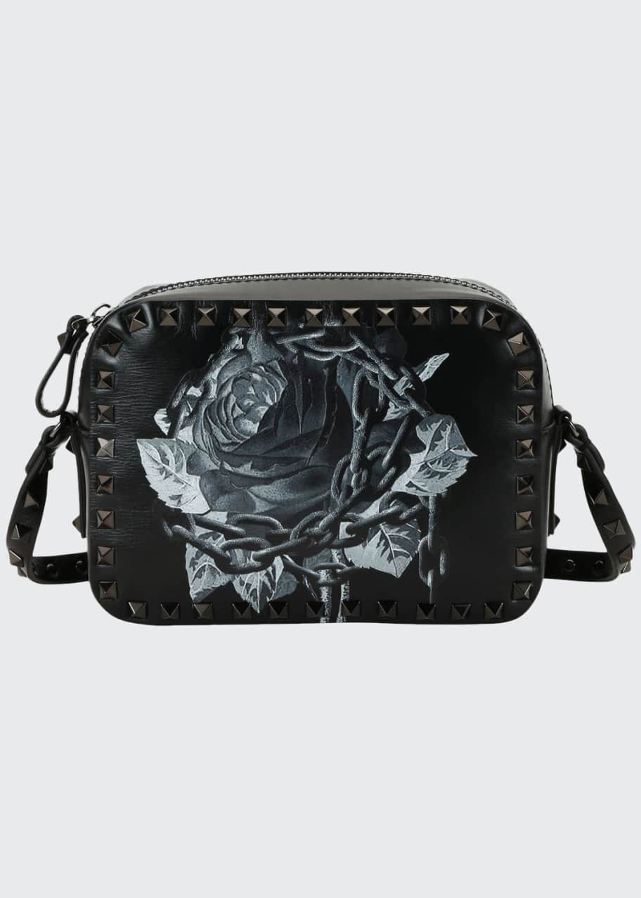 Valentino garavani rockstud undercover on sale print leather tote bag