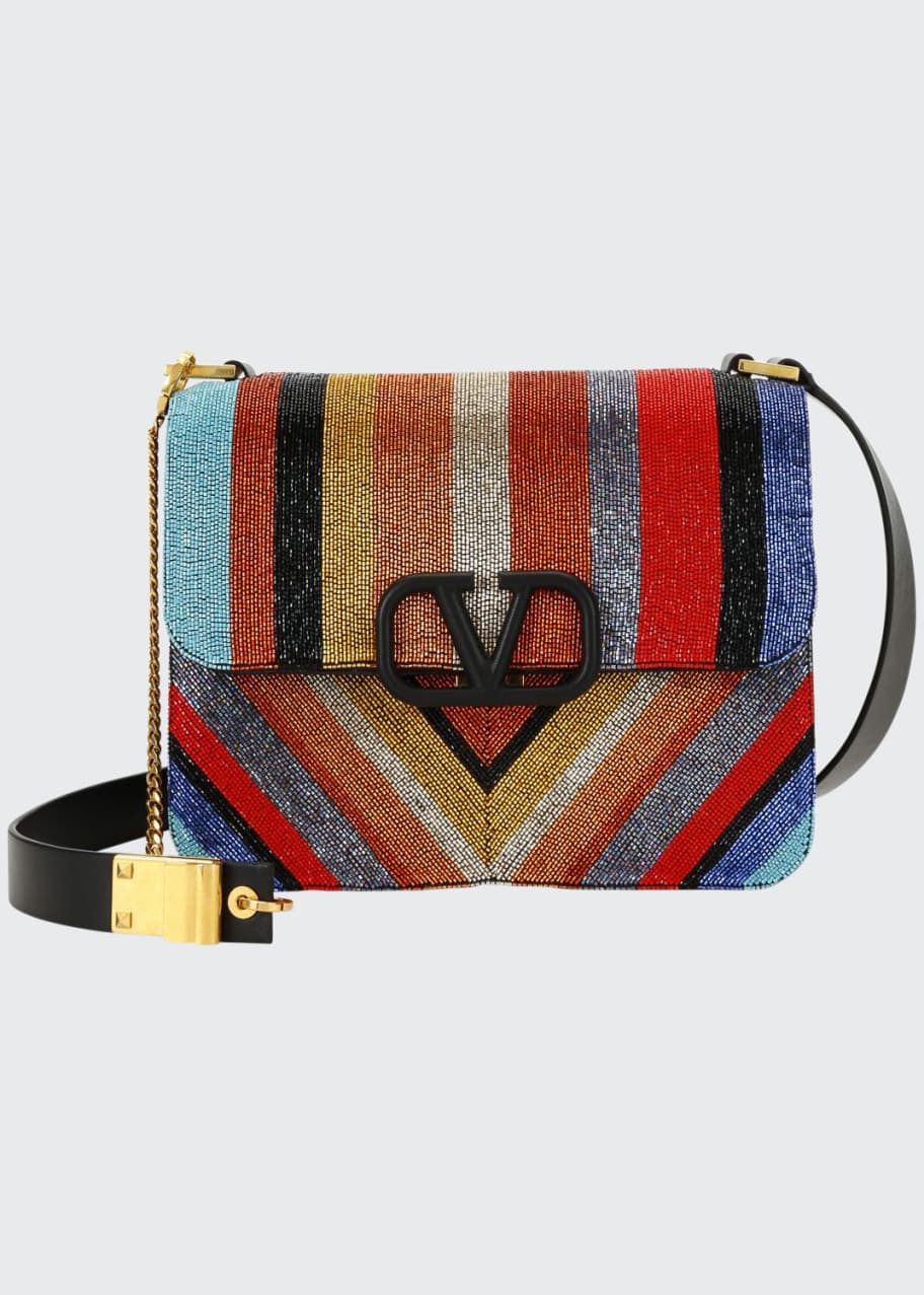 Valentino striped bag new arrivals