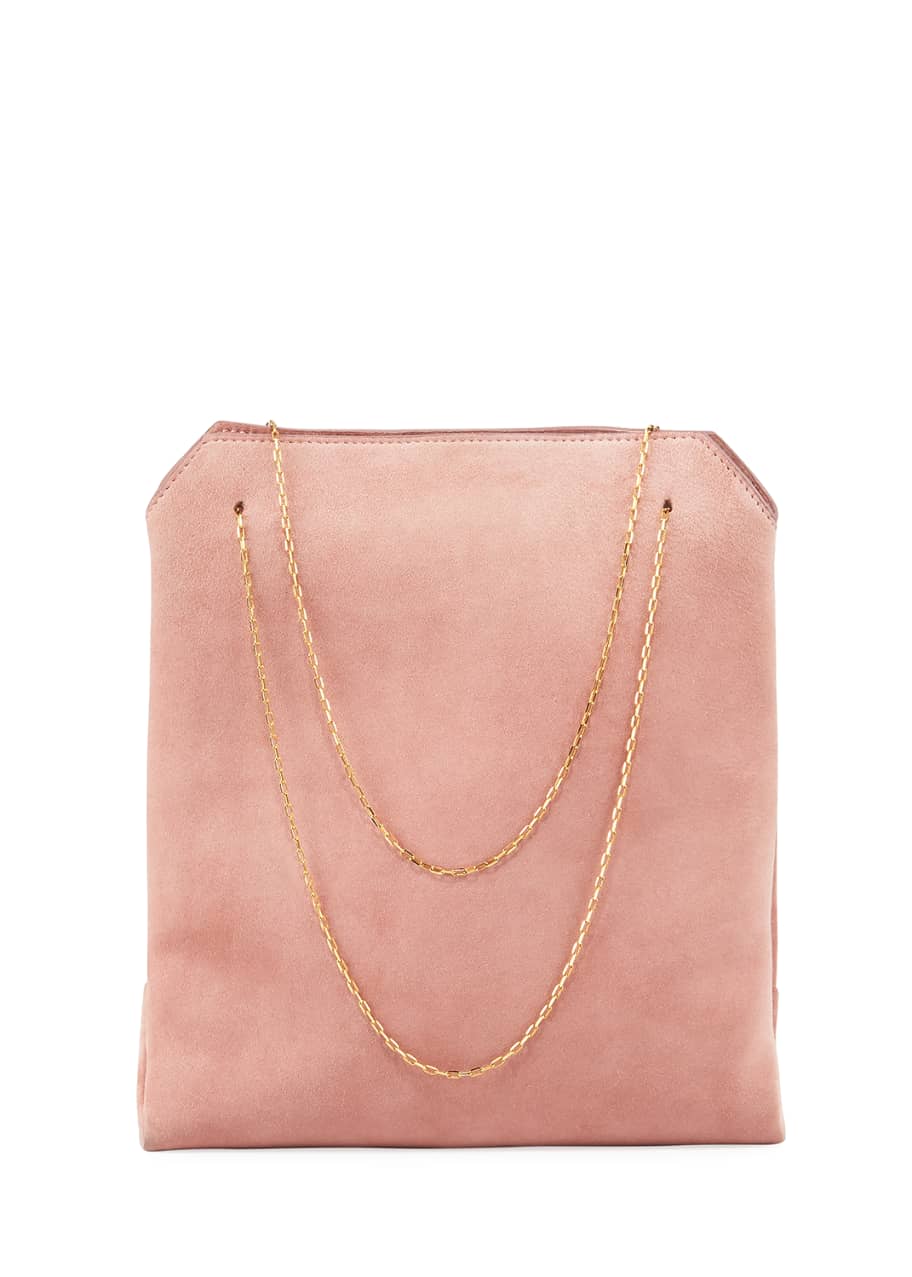 THE ROW small lunch bag suede