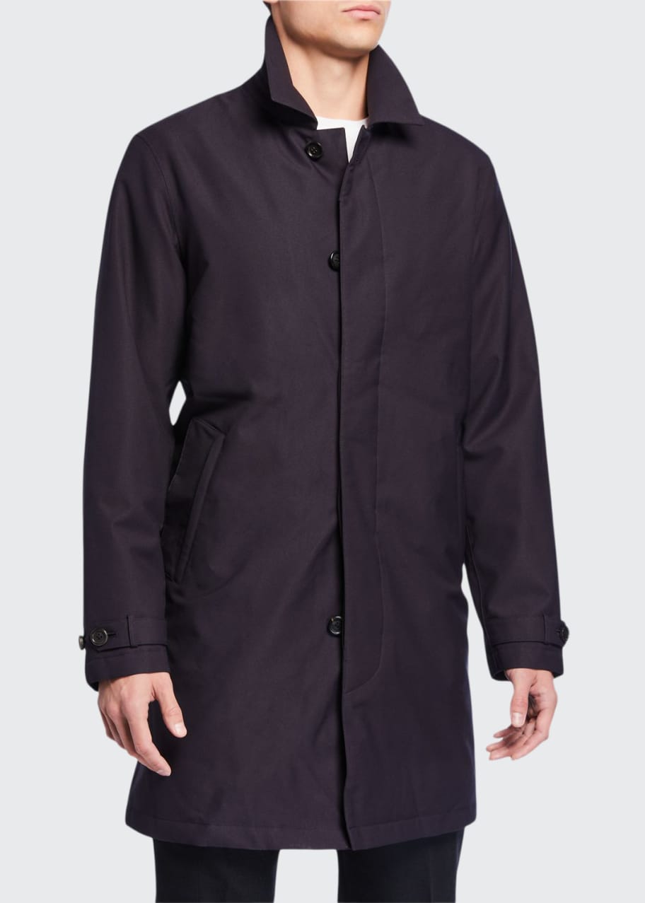 Zegna raincoat store