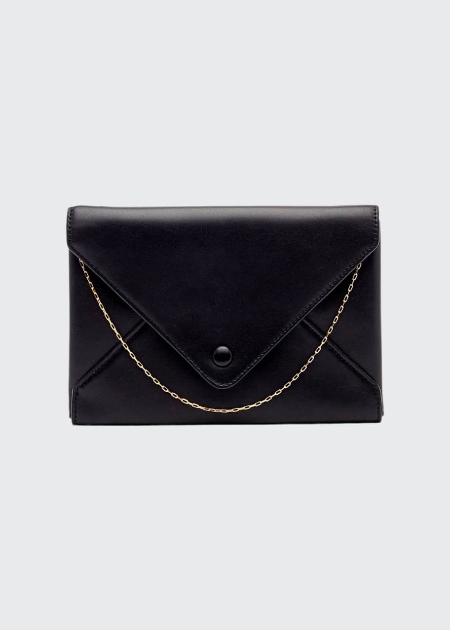 Image 1 of 1: Envelope Bag in Smooth Leather