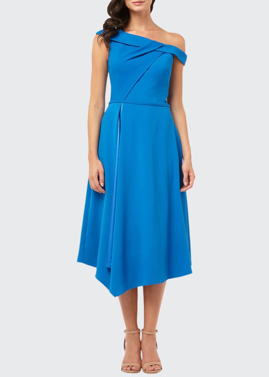 Carmen marc valvo deals infusion one shoulder