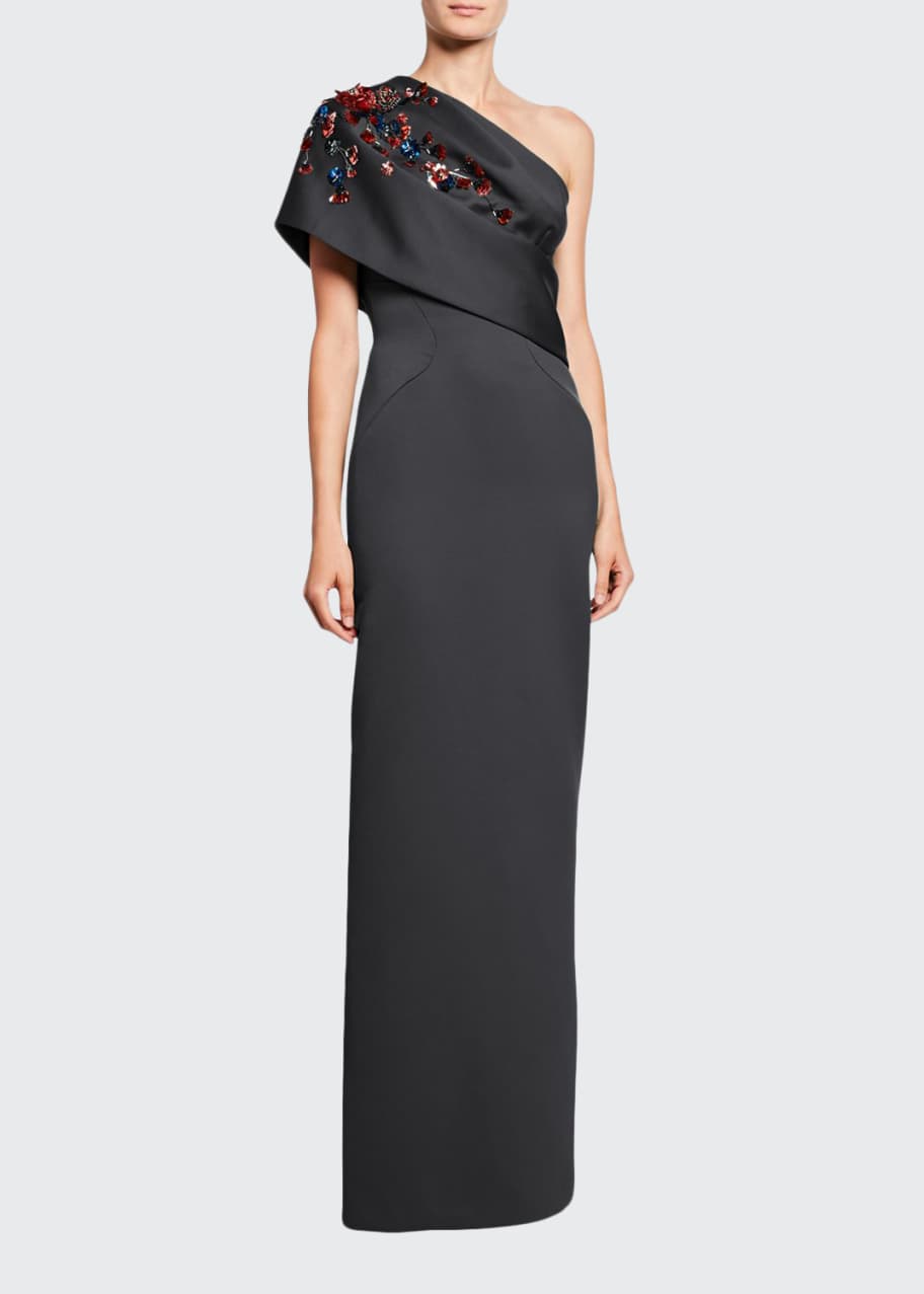 off the shoulder dress with ruffles at the bottom Chiffon Off Shoulder Maxi Dress With Ruffles – shopaleena