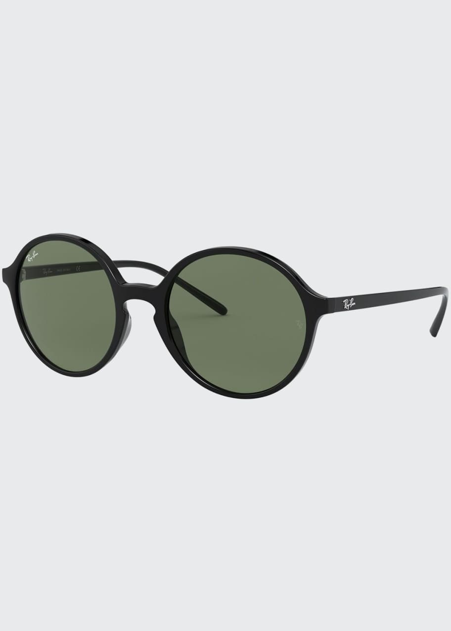 Image 1 of 1: Round Monochromatic Sunglasses