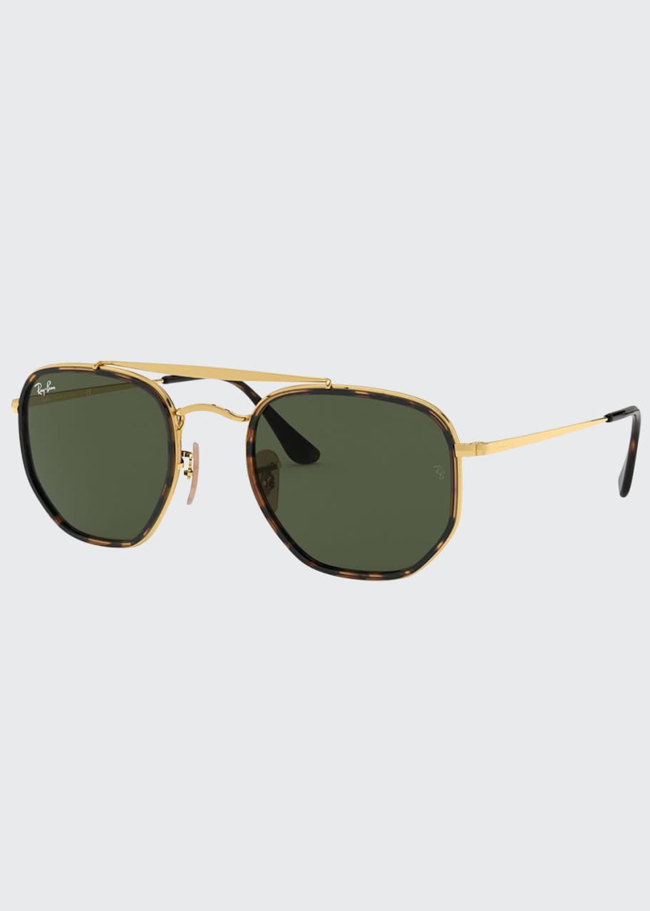Ray-Ban Rectangle Steel Monochromatic Sunglasses - Bergdorf Goodman