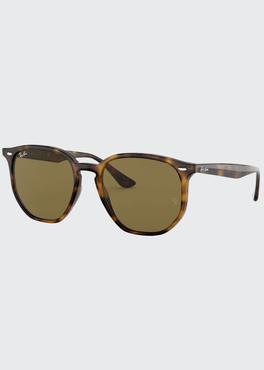 Image 1 of 1: Rectangle Monochromatic Sunglasses