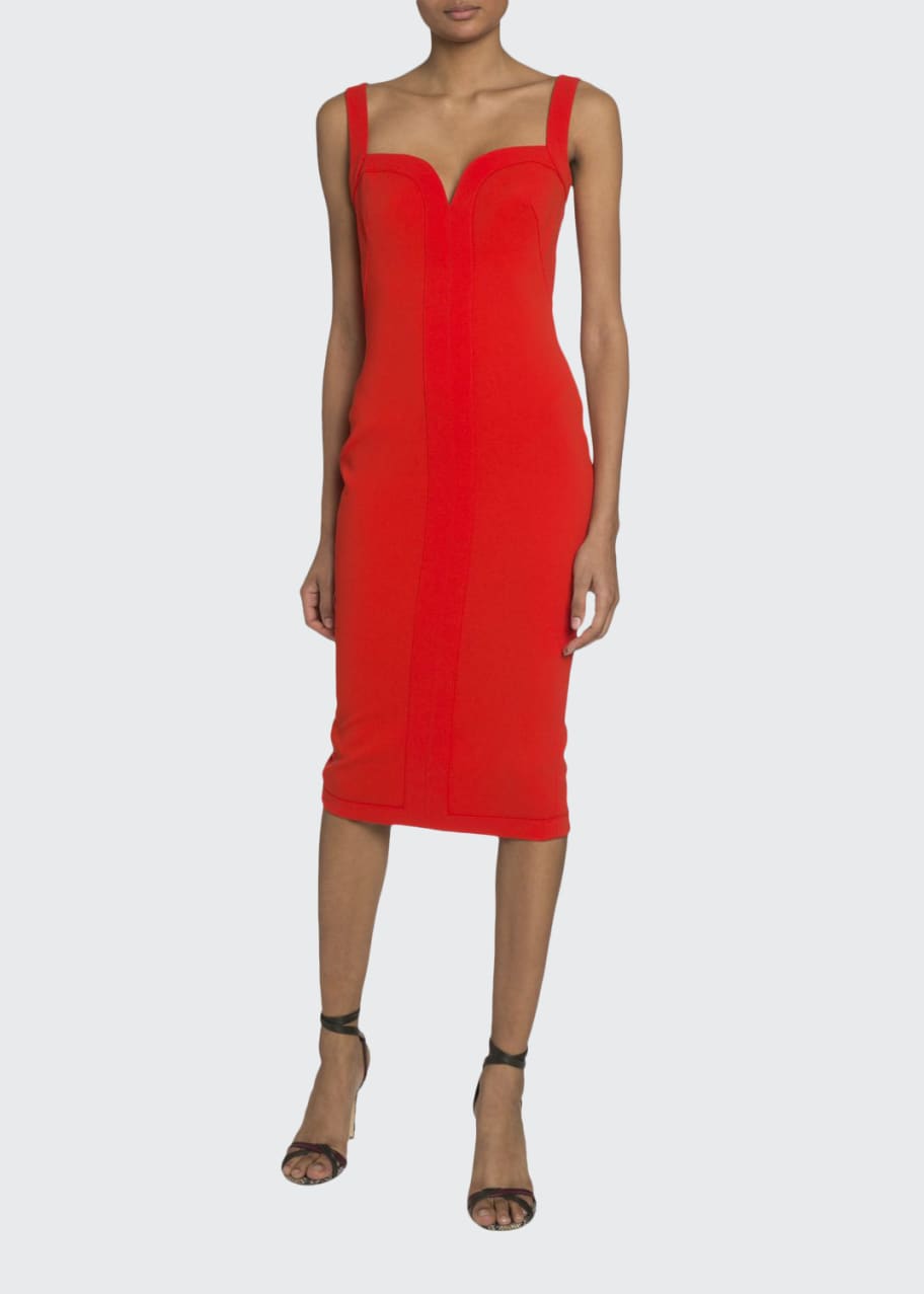 Victoria Beckham Sweetheart Bodycon Midi Dress - Bergdorf Goodman