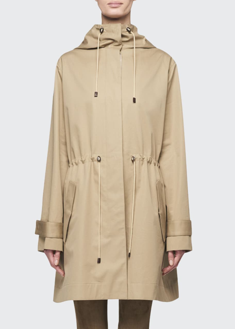 Haze Hooded Anorak Raincoat