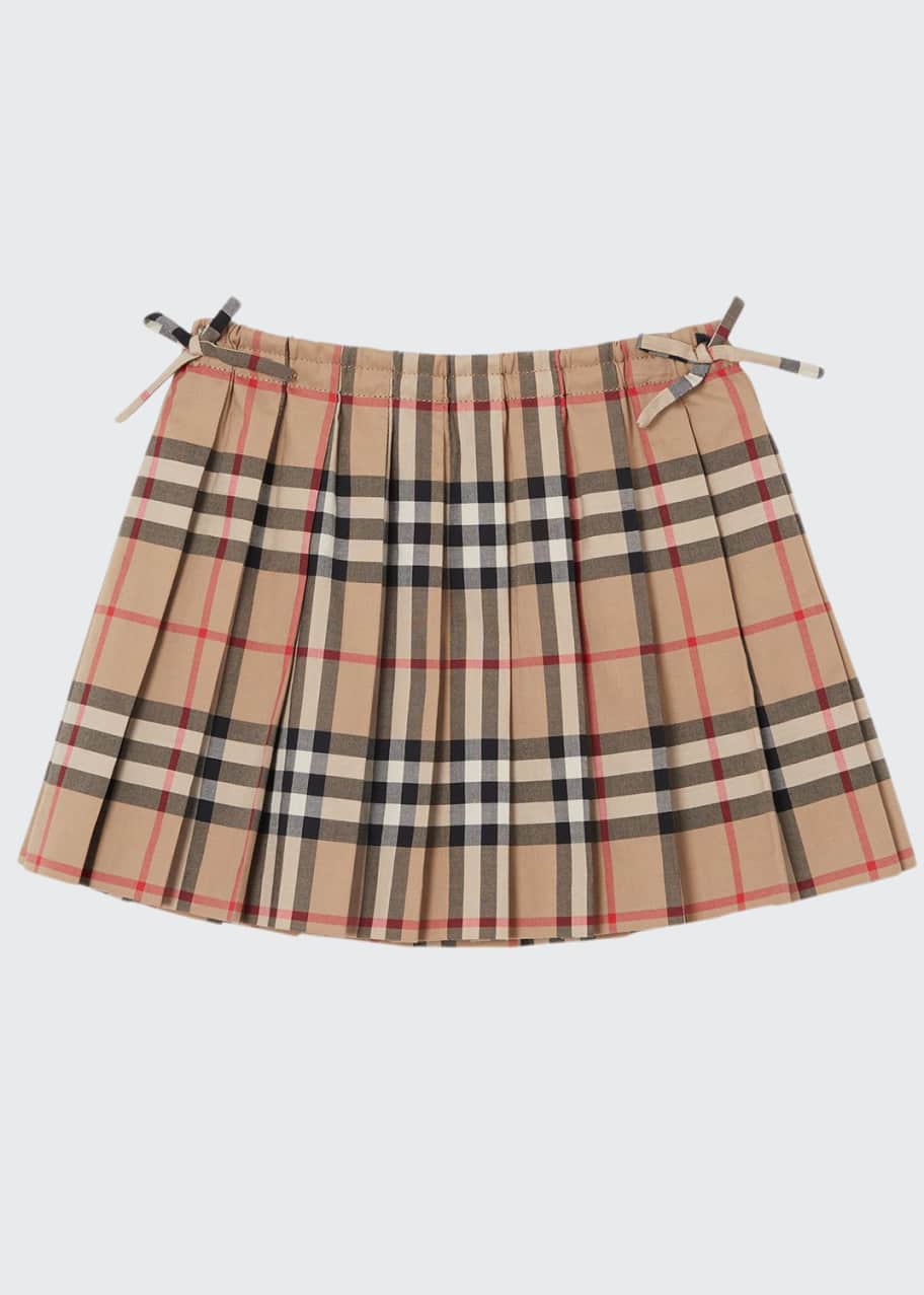 Girls burberry skirt discount