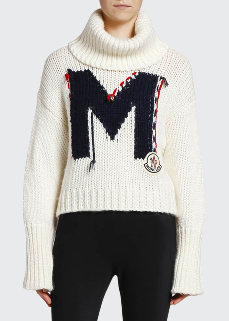 Moncler Relaxed Knit Sweater - Bergdorf Goodman