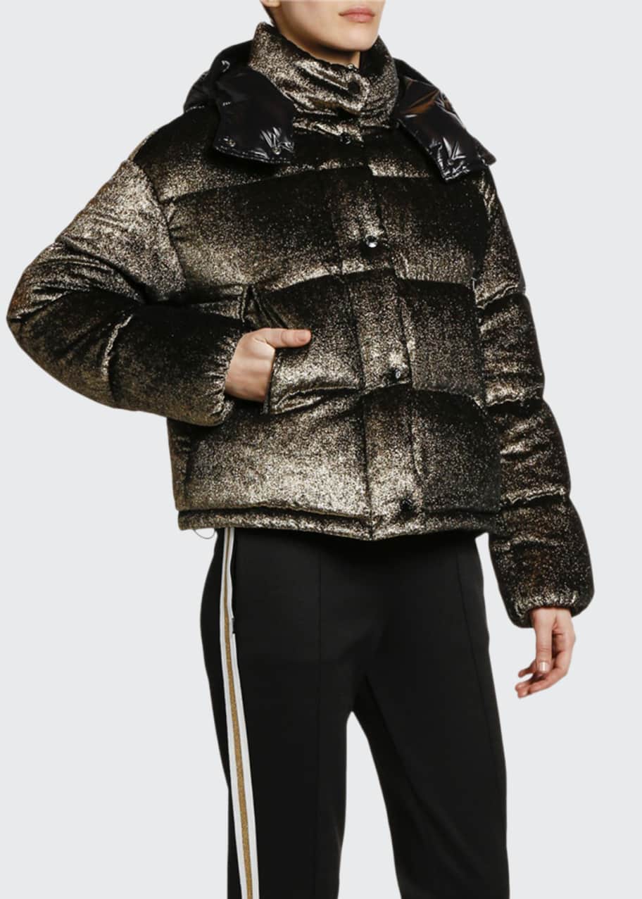 Moncler glitter coat deals