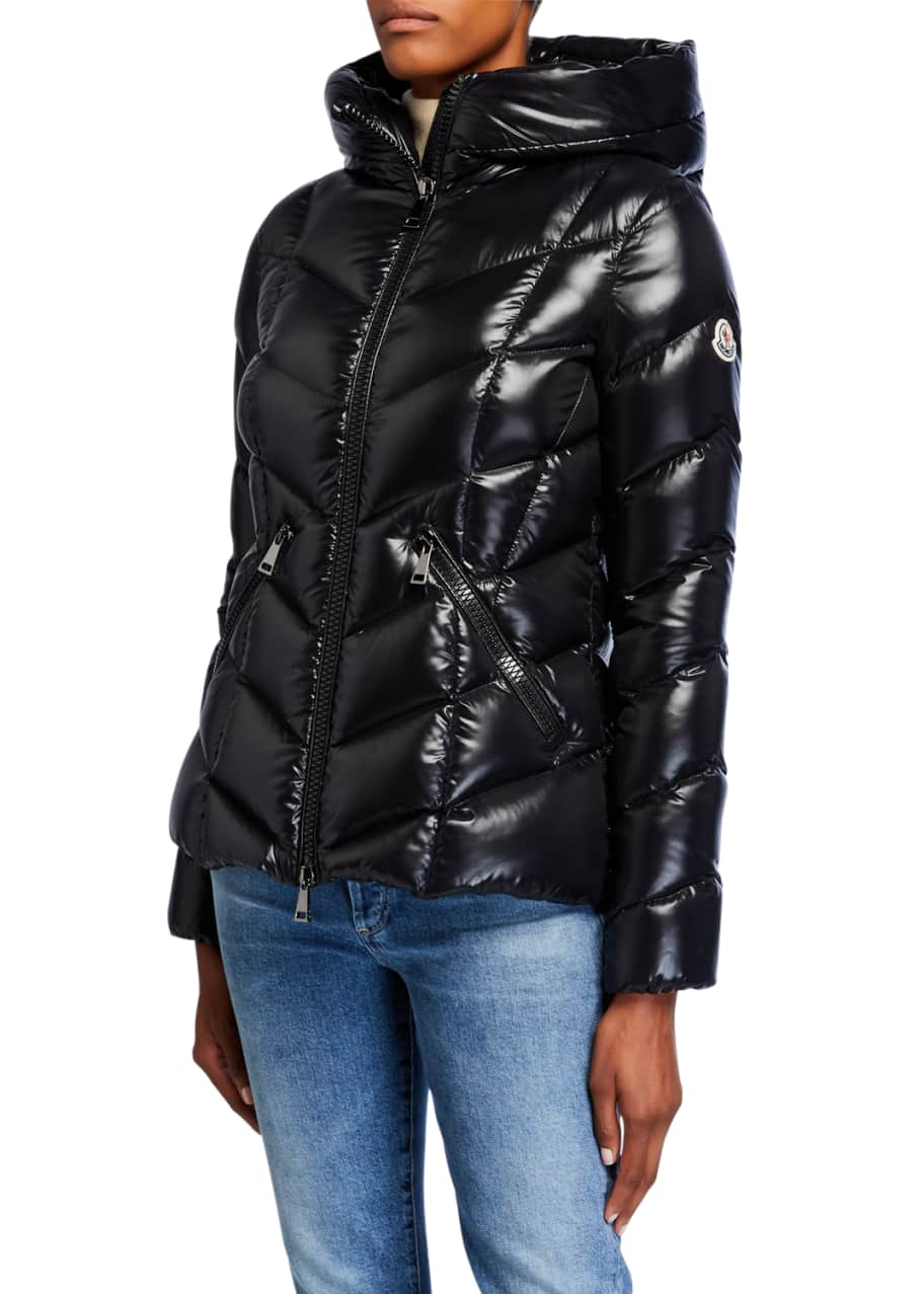 Moncler Fulig Chevron Puffer Jacket - Bergdorf Goodman