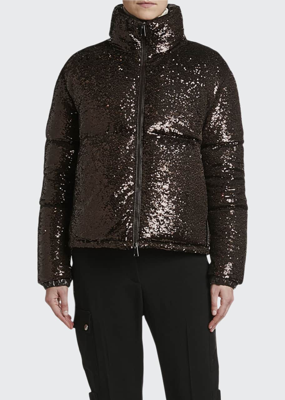 Rimac Sequined Puffer Jacket