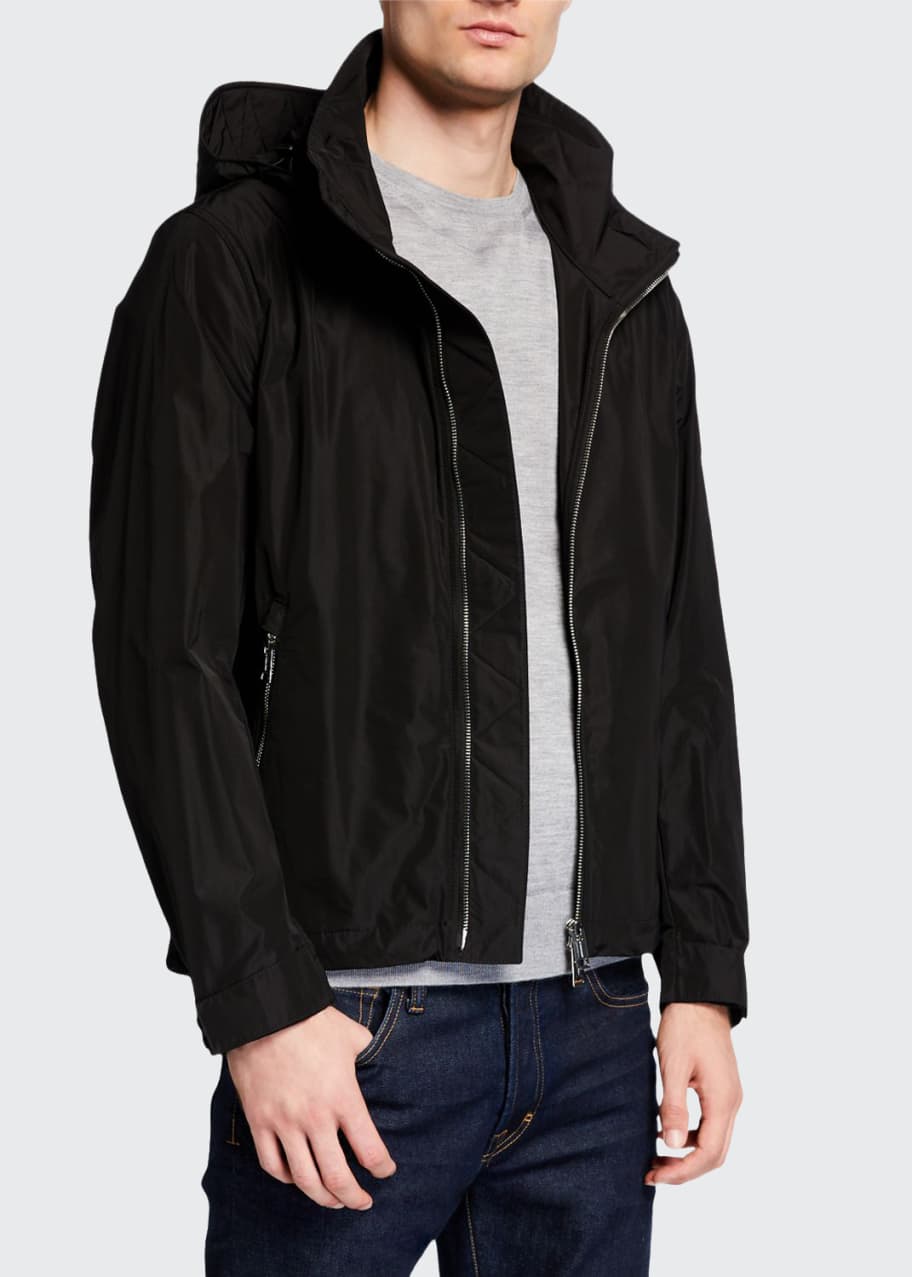 お買い得！！★バーバリー★ Hargrave ジップパーカー Burberry Men's Hargrave Zip-Front Jacket - Bergdorf Goodman