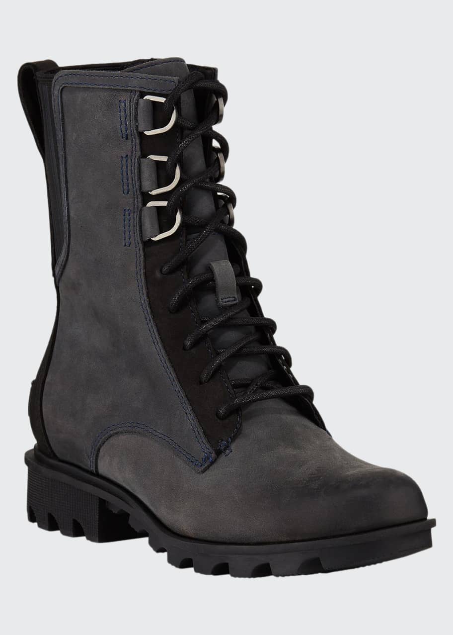 sorel phoenix genuine shearling waterproof bootie