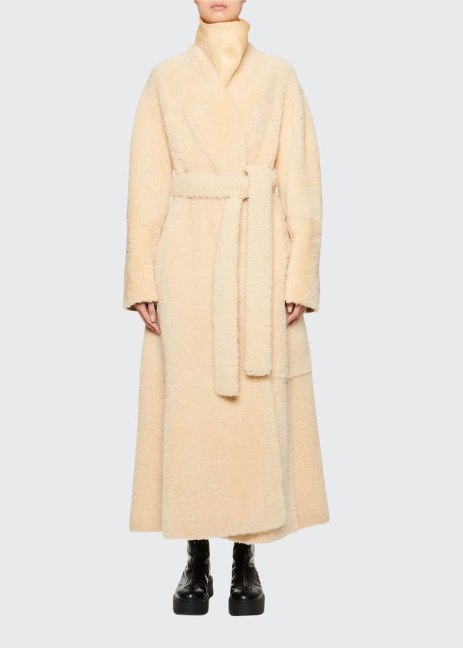 THE ROW Tanilo Lamb Fur Coat Bergdorf Goodman