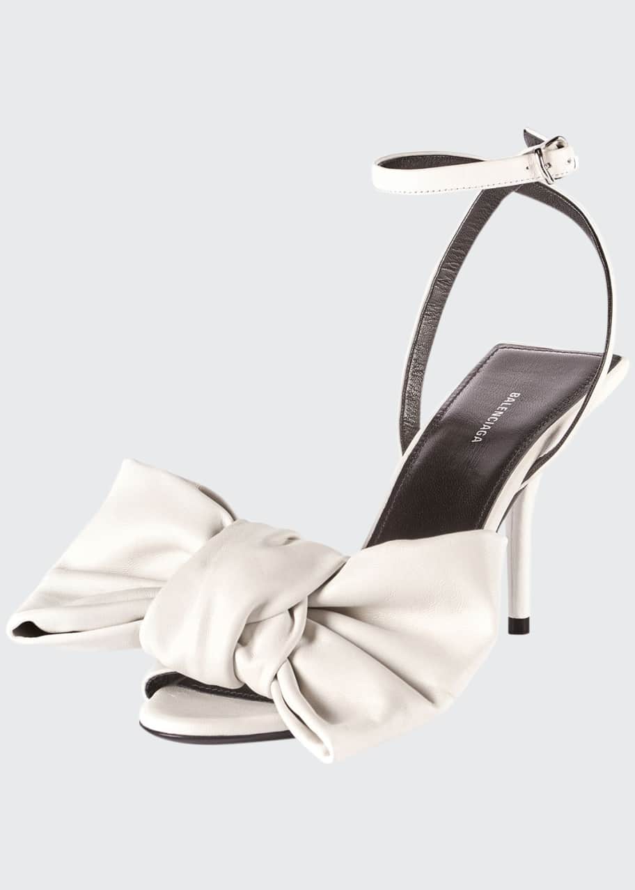 Balenciaga bow sandals sale