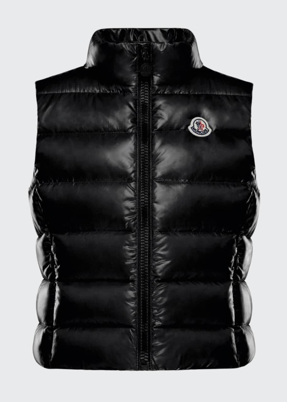 Image 1 of 1: Ghany Quilted Zip-Front Vest, Size 4-6