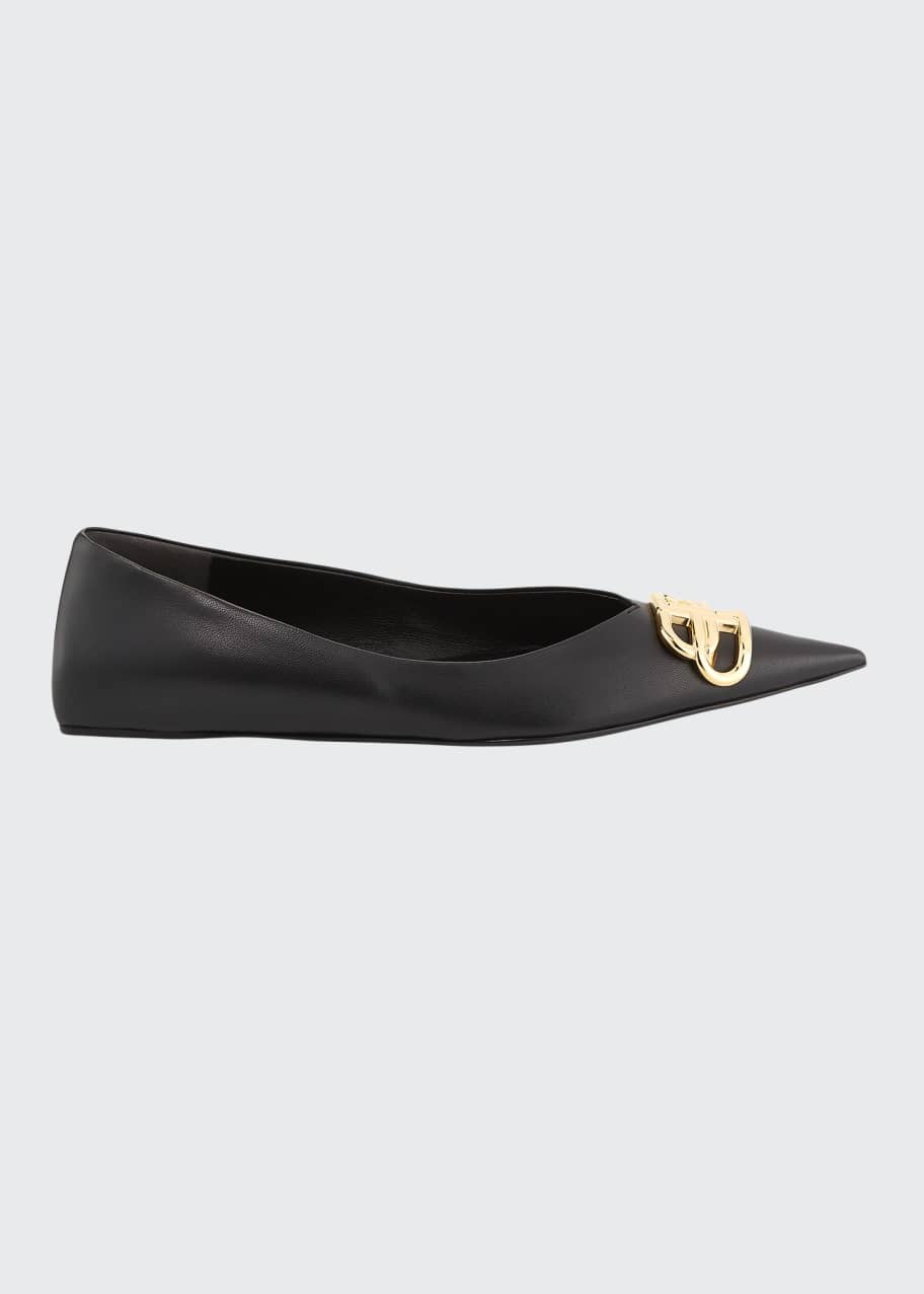 Balenciaga pointy flats outlet