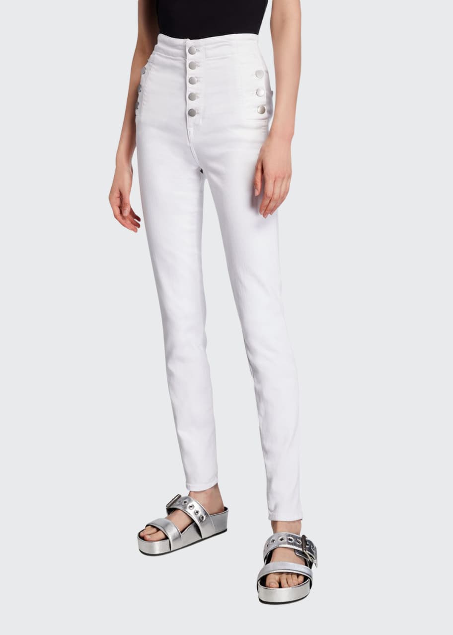 J Brand Natasha Sky High Super Skinny Jeans Bergdorf Goodman