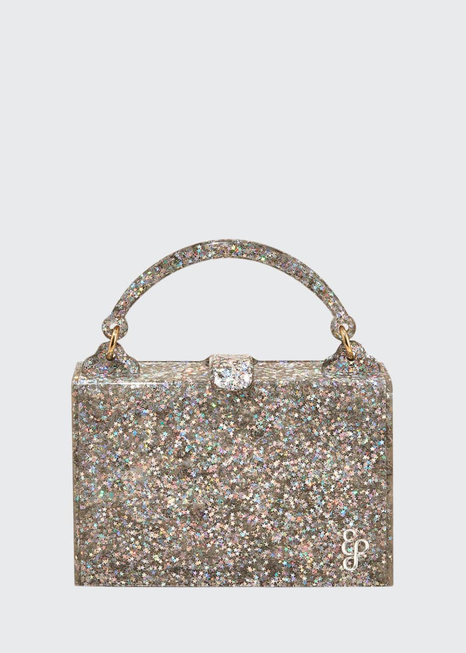 Image 1 of 1: Housewife Glittered Top-Handle Bag