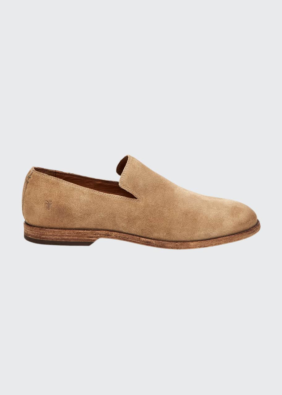 Frye suede loafers hot sale