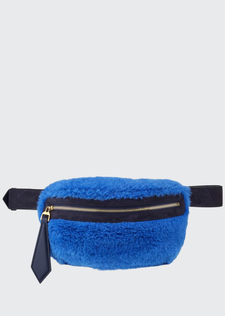 Fuzzy fanny pack hotsell