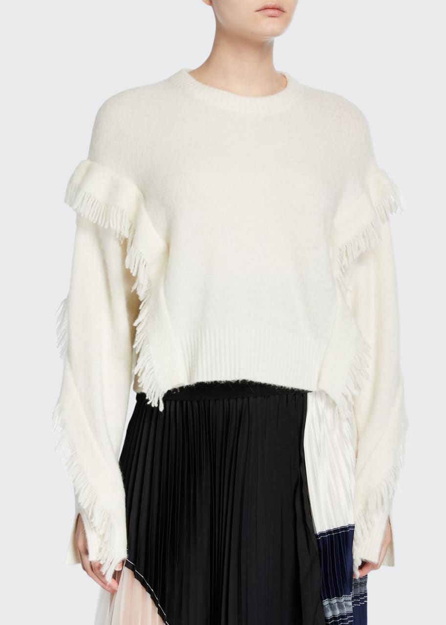 Phillip lim deals fringe sweater