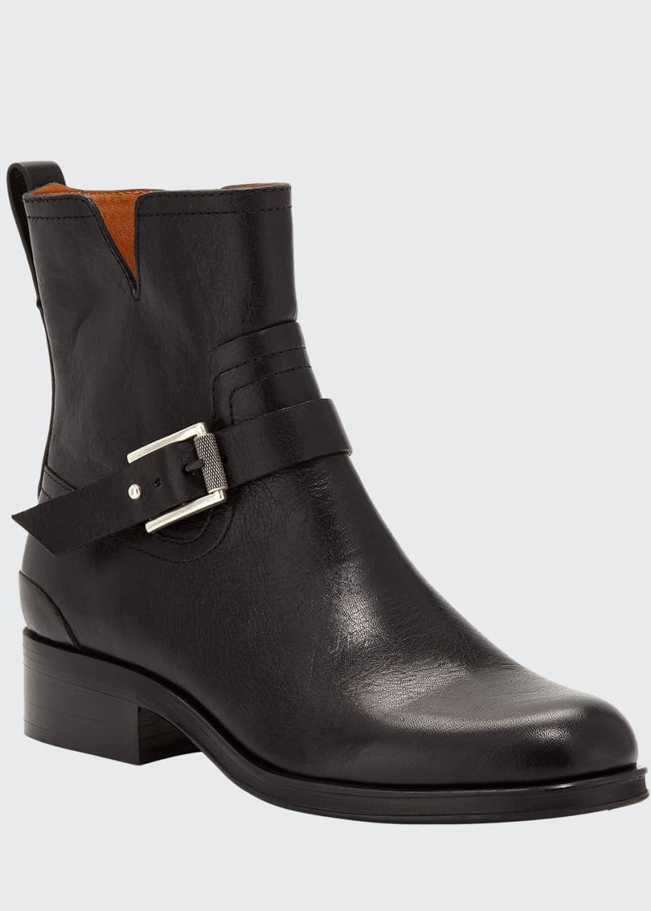 Rag & Bone Abel Short Leather Moto Boots - Bergdorf Goodman