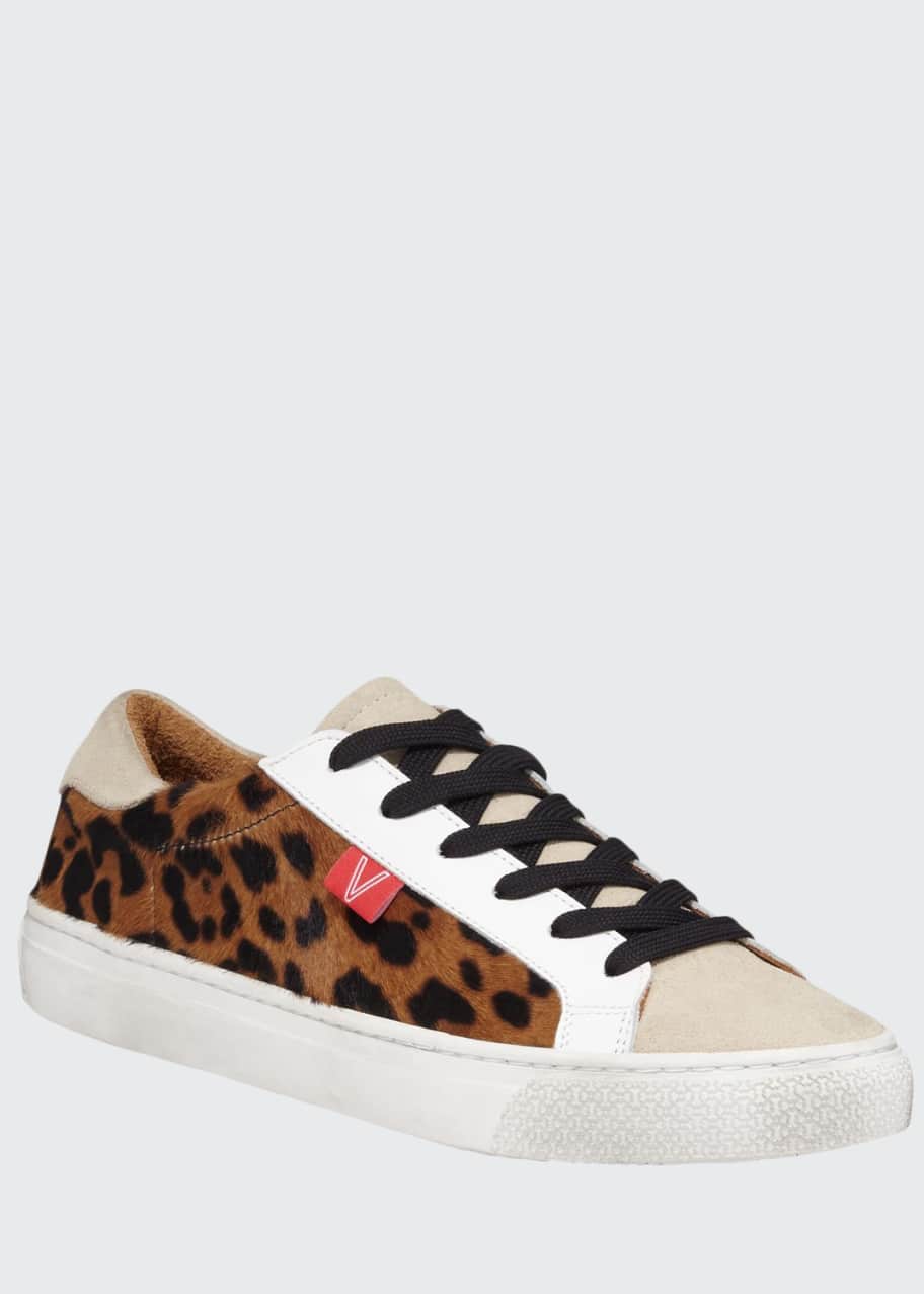 Veronica Beard Sami Leopard Platform Sneakers - Bergdorf Goodman
