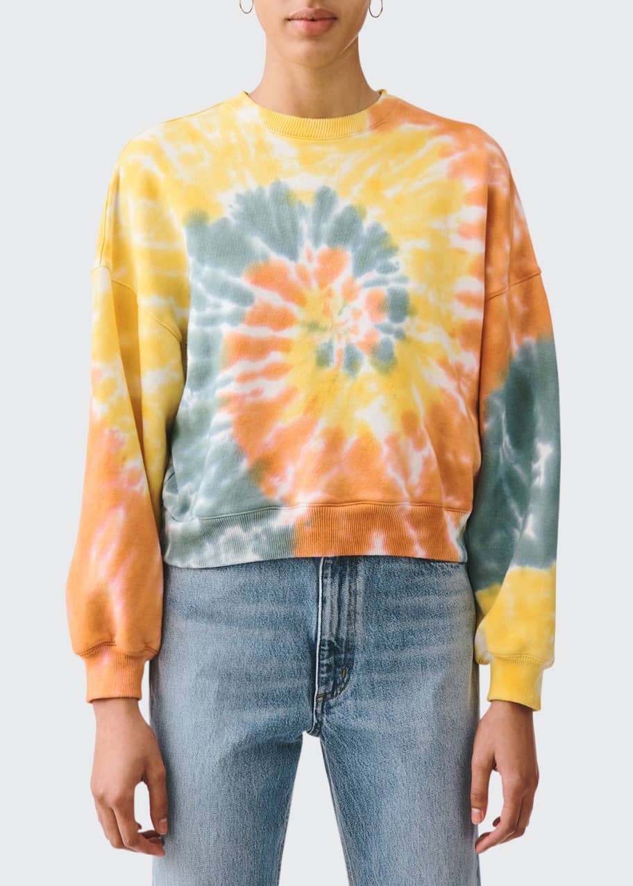 Agolde tie dye sweatshirt Clearance