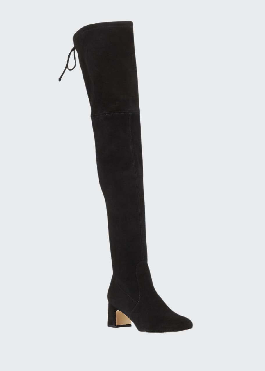 Stuart Weitzman Kirstie 60mm Suede Over The Knee Boots Bergdorf Goodman