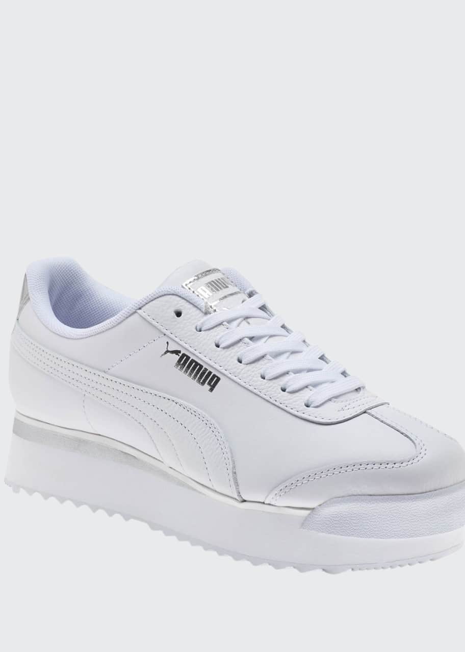 Image 1 of 1: Women's Roma Amor Leather Sneakers