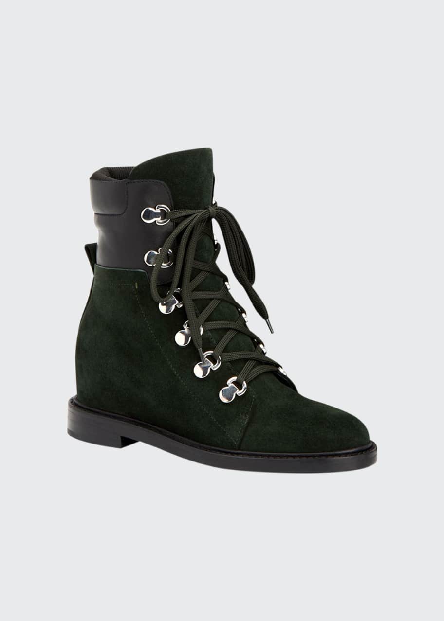 Aquatalia Clarissa Lace-Up Hiker Boots