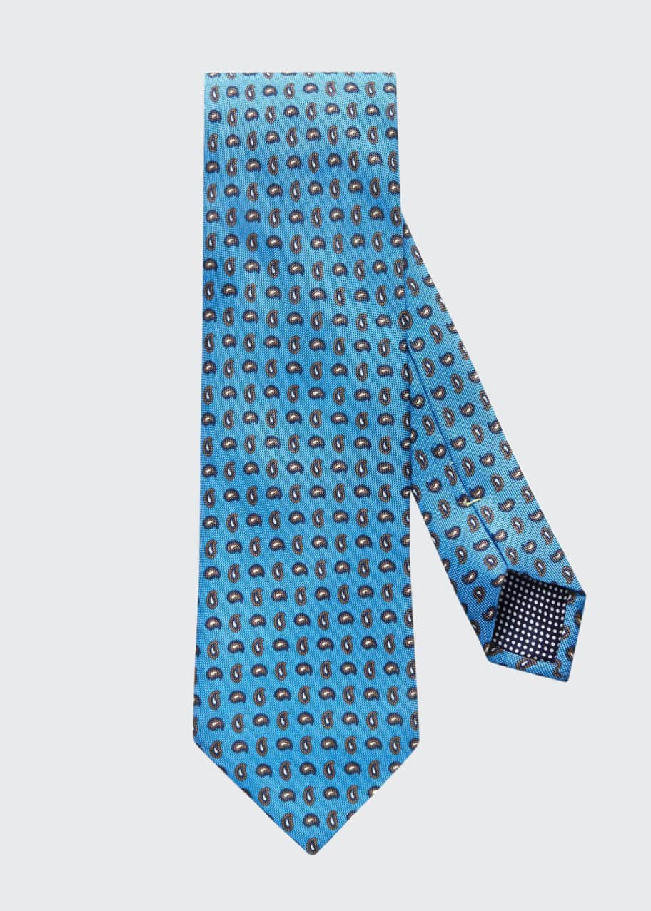 Image 1 of 1: Men's Silk Paisley Tie