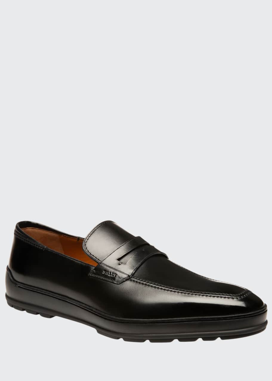 Bally Men s Relon Leather Penny Loafers Bergdorf Goodman