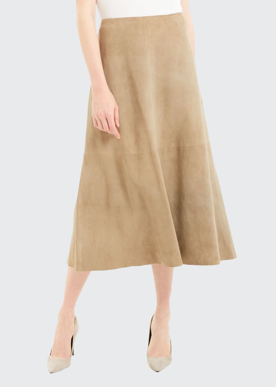 Theory suede volume skirt clearance