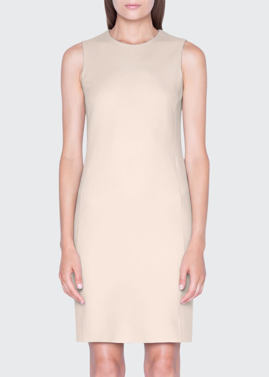 Image 1 of 1: Cashmere Flannel Sleeveless Dress