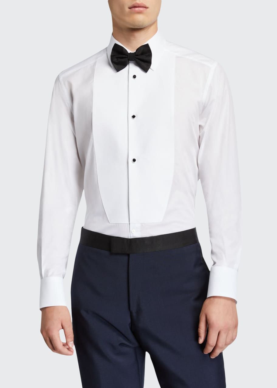 Dolce&Gabbana Men's Formal Bib-Front Tuxedo Shirt - Bergdorf Goodman