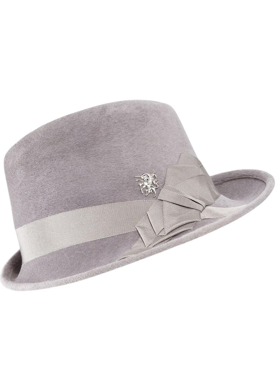 Philip Treacy Side Sweep Wool Felt Fedora Hat - Bergdorf Goodman